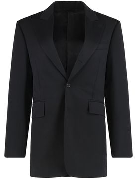 COLONNE JACKET in DIAGONAL WOOL