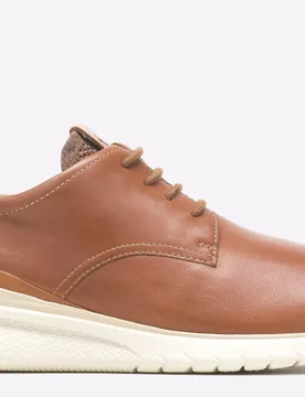 Advance Shoes Mens - Tan Lace - Size Uk 6 - Hush puppies - FashionsVida