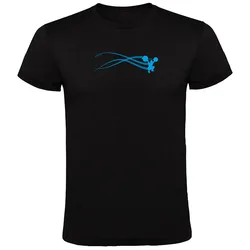 T-shirt à Manches Courtes Train Estella Black L