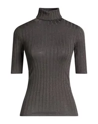 Rollkragenpullover Damen Braungrau XXS Damen