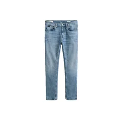 Jean 1000010 Slim Fit Semi Light Blue Worn In 34