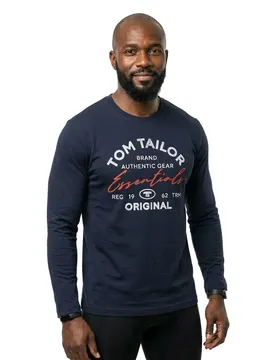 T-shirt à Manches Longues 1037744 Print Sky Captain Blue L