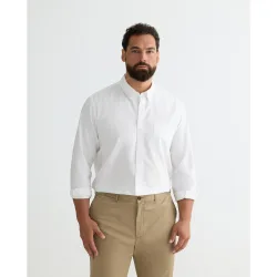 Camisa hombre tallas grandes classic fit
