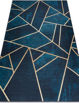 Teppiche Andre 1173 Waschteppich Mosaik, Geometrisch Anti-R 120x170 Cm 120x170 Cm
