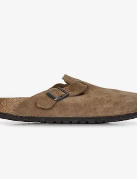 Boston Suede Dark Tea marron 35 - Birkenstock - FashionsVida