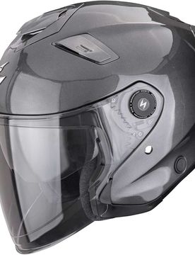 Casco Moto Jet EXO-GT JET SOLID Grigio Metallizzato taglia M