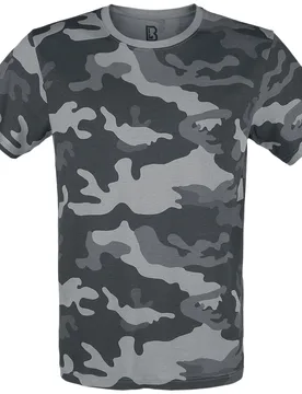 T-Shirt - Premium T-Shirt - S bis 5XL - für Männer - Größe 5XL - graucamo - Männer - male - Brandit - FashionsVida