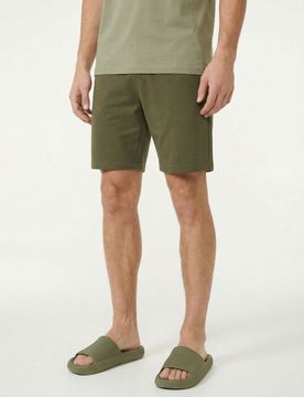 Sinsay - Pantaloncini basic - khaki