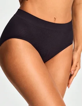 Ropa interior modeladora sencilla y lisa para levantar el trasero, uso casual para todos los días - Shein - FashionsVida