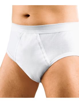 Herren-Hygiene-Slip, leicht/mittel 7 weiss