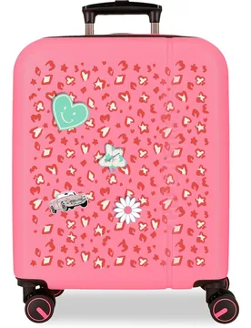 Maleta de cabina 55 cm expandible pjl evelyn abs rígida hasta 44 l - Pepe Jeans - FashionsVida