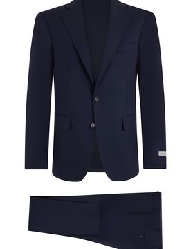 Men's 100% Wool Suit Jacket and Trousers