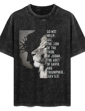 Revelation 5:5 T-Shirt Basic Regular Fit Casual T-Shirt - Aliexpress - FashionsVida