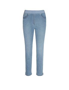 Jeans PAMINA 6/8 azul 48 (kurz)