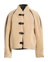 Shearling- & Kunstfell Damen Beige S Damen
