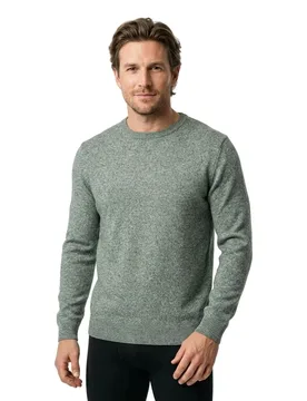 Pull 26an422 Light Sage Melange XL - Nza New Zealand - FashionsVida