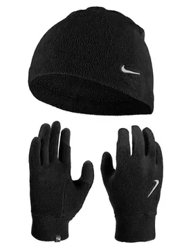 Accessories Guanti Fleece Black / Black / Silver S-M - Nike - FashionsVida