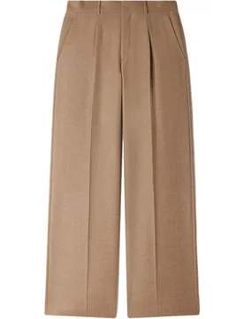 Pantalón de traje de hombre de corte ancho de lana virgen - sandro - FashionsVida