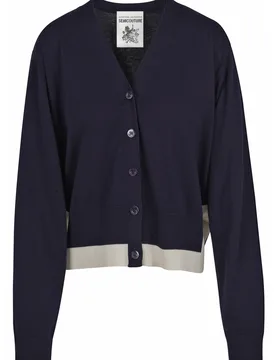 Semi Couture - Cardigan - 470935 - Blu - Semi-Couture - FashionsVida