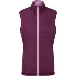 Weste Insulated Reversible, weinrot/pink l