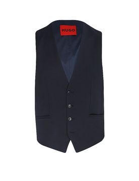 HUGO Anzugweste VIN253X-MH dunkelblau 52 herren