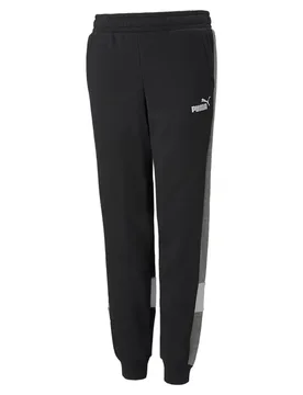 Pantaloni Essentials+ Colorblock Fl Cl Black 4-5 Anni - Puma - FashionsVida