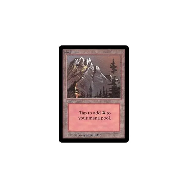 Mountain (#3) Beta - Magic: The Gathering - FashionsVida