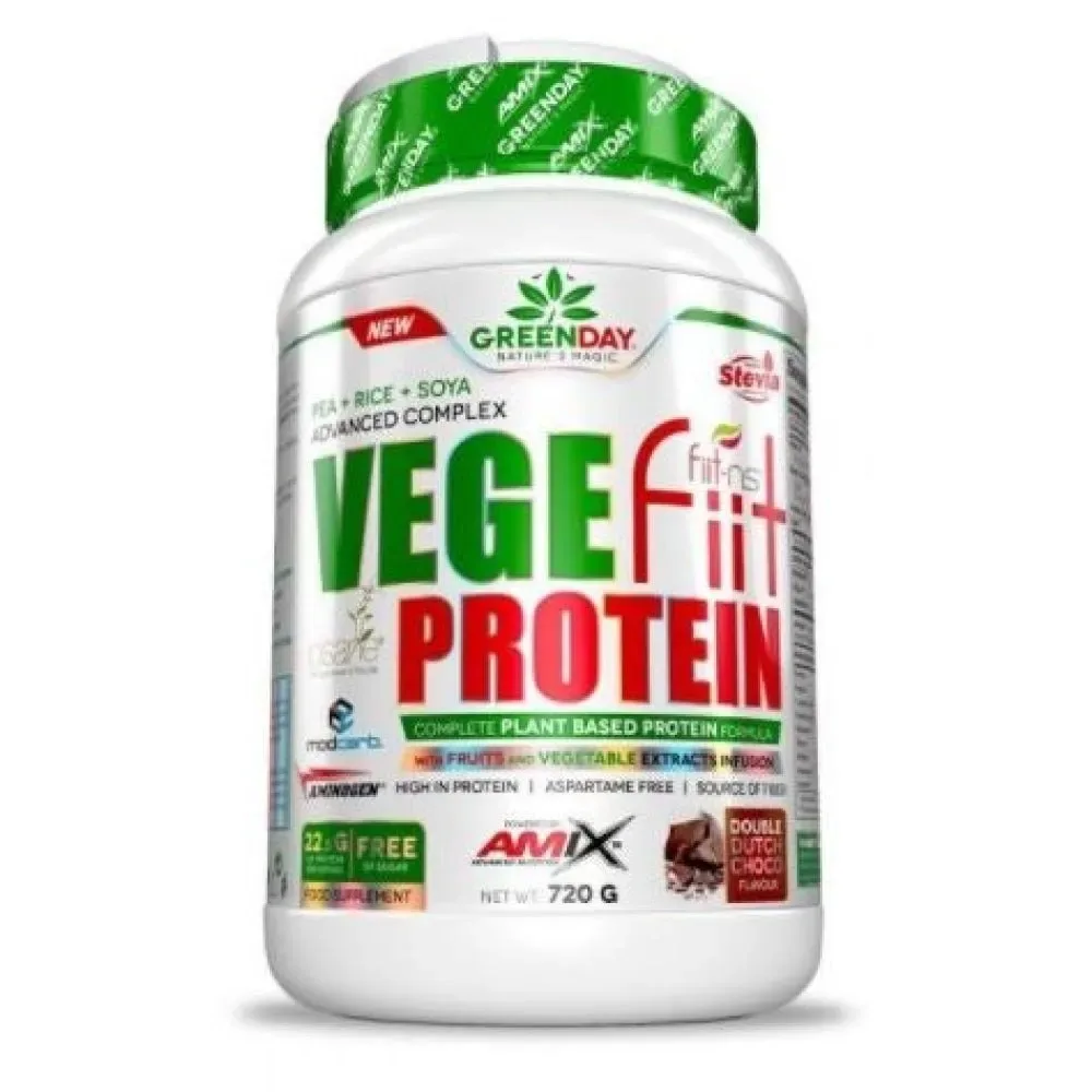 Protéine Vegan Arachide Caramel Chocolat 720g - Amix - FashionsVida