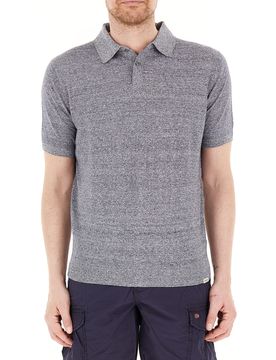 Polo misto lino ORIGINALS GRIGIO L