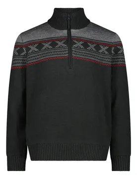 Pull à Demi-zip 7h87510 Anthracite 3XL
