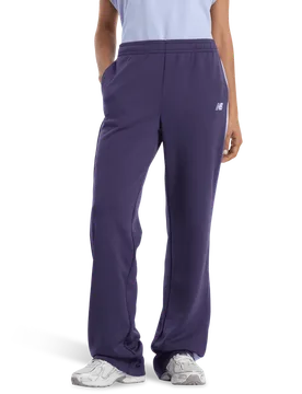 Interlock Pant Damen Hosen - Lila - Größe XS - Poly Jersey Purple XS - New Balance - FashionsVida
