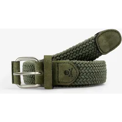 Cinturón suede elástico de hombre