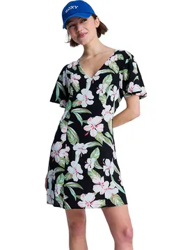Robe Courte à Manches Courtes Fresh Breeze Anthracite Spring Charming M