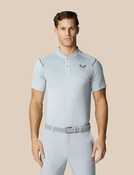 Pinnacle Golf Lvs Polo - Mid Grey Mid Grey XL male - Castore - FashionsVida