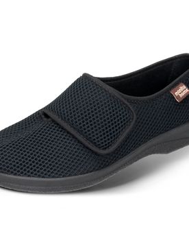 Herren-Klett-Hausschuh schwarz 41 Herren