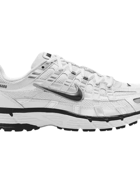 P-6000 White / Metallic / Black 40 Unisex - Nike - FashionsVida
