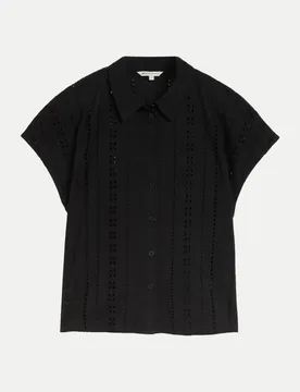 Tom Tailor Denim Bluse Schwarz S - Tom Tailor Denim - FashionsVida