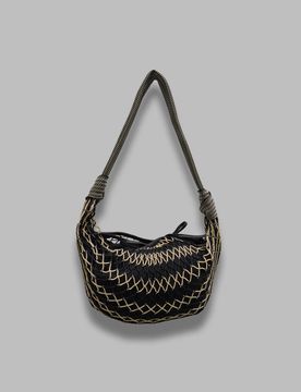 LEMAIRE fortune croissant filt bag