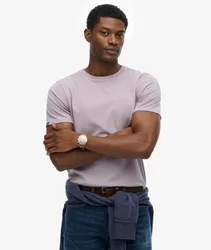 Superdry Herren Classic Essential T-shirt Purple - Größe: Xxl