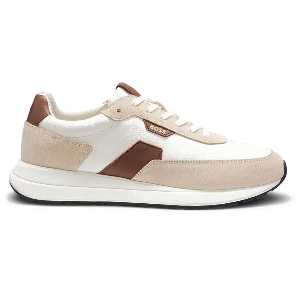 Baskets Vinston 10275844 Open Beige EU 43 - BOSS - FashionsVida