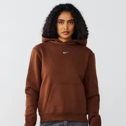 Hoodie Studio Centered Logo marron m