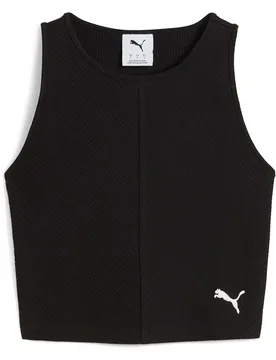Débardeur Wardrobe Ess Cropped Puma Black XS - Puma Select - FashionsVida