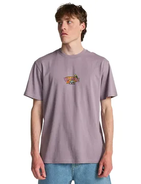 T-shirt à Manches Courtes Origin Purple Ash M - Billabong - FashionsVida