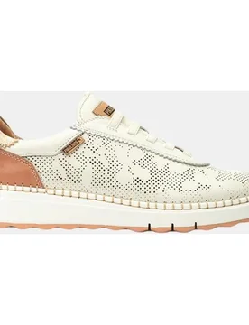 Zapatillas de mujer de piel con suela extraligera y plantilla extraí­ble - Pikolinos - FashionsVida