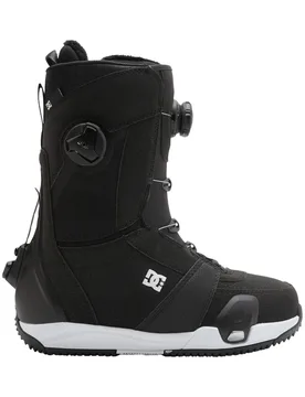 Boots de snowboard - Lotus Step On Black/White - Taille 38,5 - Noir - Dc shoes - FashionsVida