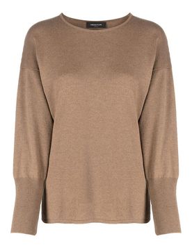 Maglia in misto lana e seta