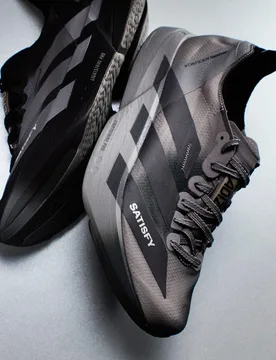 ADIZERO ADIOS PRO 4 SATISFY Shoes 36 Core Black / Night Metallic / Grey Five - Adidas - FashionsVida