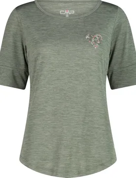 CMP T-Shirt Damen T-Shirt, grün 46