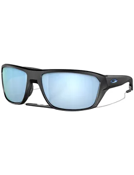 Polarisierte Sonnenbrillen Split Shot Matte Black Prizm Deep Water Polar schwarz - Oakley - FashionsVida
