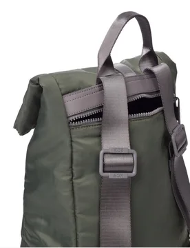 Mochila de mujer Hook pequeña color khaki - Kcb - FashionsVida